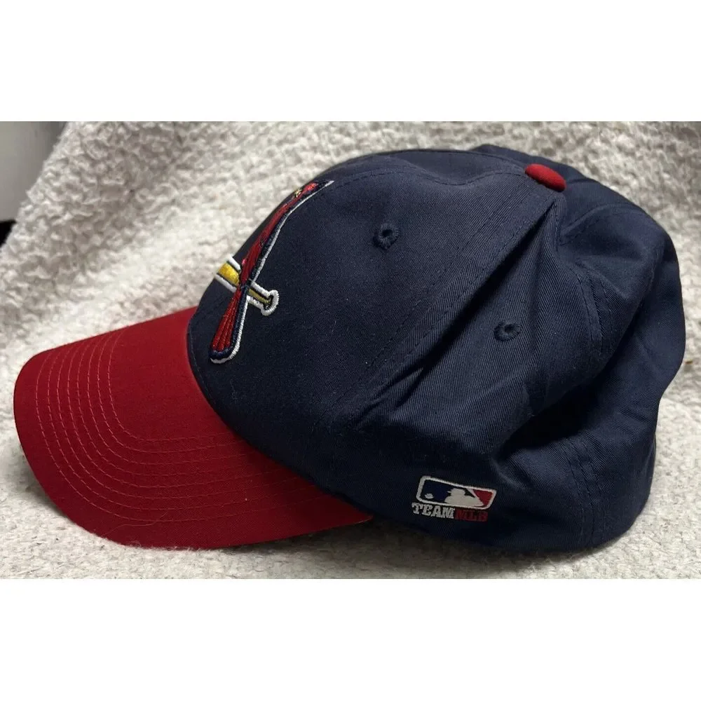St. Louis Cardinals STL MLB‎ Authentic Fitted Cap Hat Hook & Loop Back Size S-M